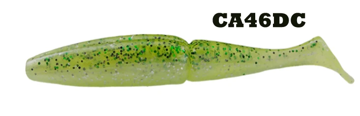 Esfishing Shad 125 мм 40 шт. рыболовные приманки мягкие приманки рыболовные снасти поддельные рыбы Пластиковые приманки Морская река