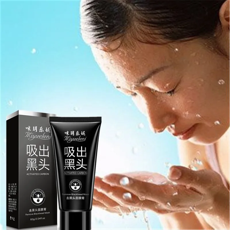 

Отбеливающая черная маска для ухода за кожей лица, маска для лица, маска для носа, черных точек, искусственная кожа, лечение акне, очищение