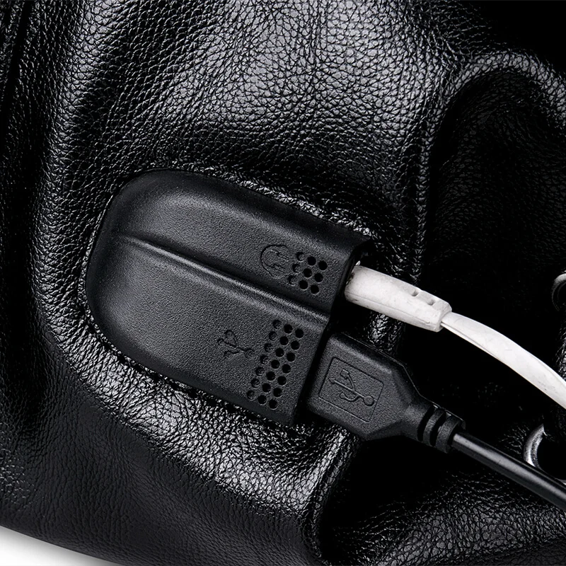 Мужской рюкзак от бренда PURANI, внешний USB зарядка, противоугонная школьная сумка из искусственной кожи, дорожная сумка, Повседневная сумка, рюкзак для ноутбука