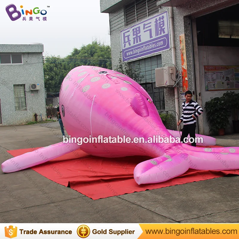 Акция гигантский надувной КИТ длиной 7 метров индивидуальный Морской тип жизни