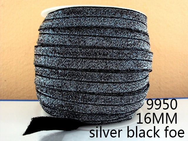 David accessories 5/8 ''(16 мм) враг; одноцветные; блестящие; бархатные штаны с эластичным поясом-резинкой, материалы для ручных поделок, Свадебная подарочная упаковка, 50Yc1697