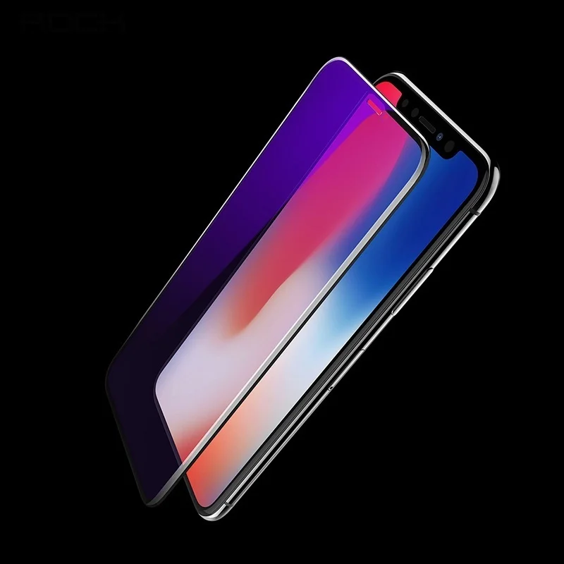6D 9 H закаленное стекло передний чехол для iPhone X 7 8 Plus экран защитный Fim полный чехол оболочка для iPhone X 6 6 S Plus Coque