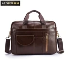 Мужские туфли из натуральной кожи в винтажном стиле; Модная дорожная сумка краткий чехол бизнес 15,6 