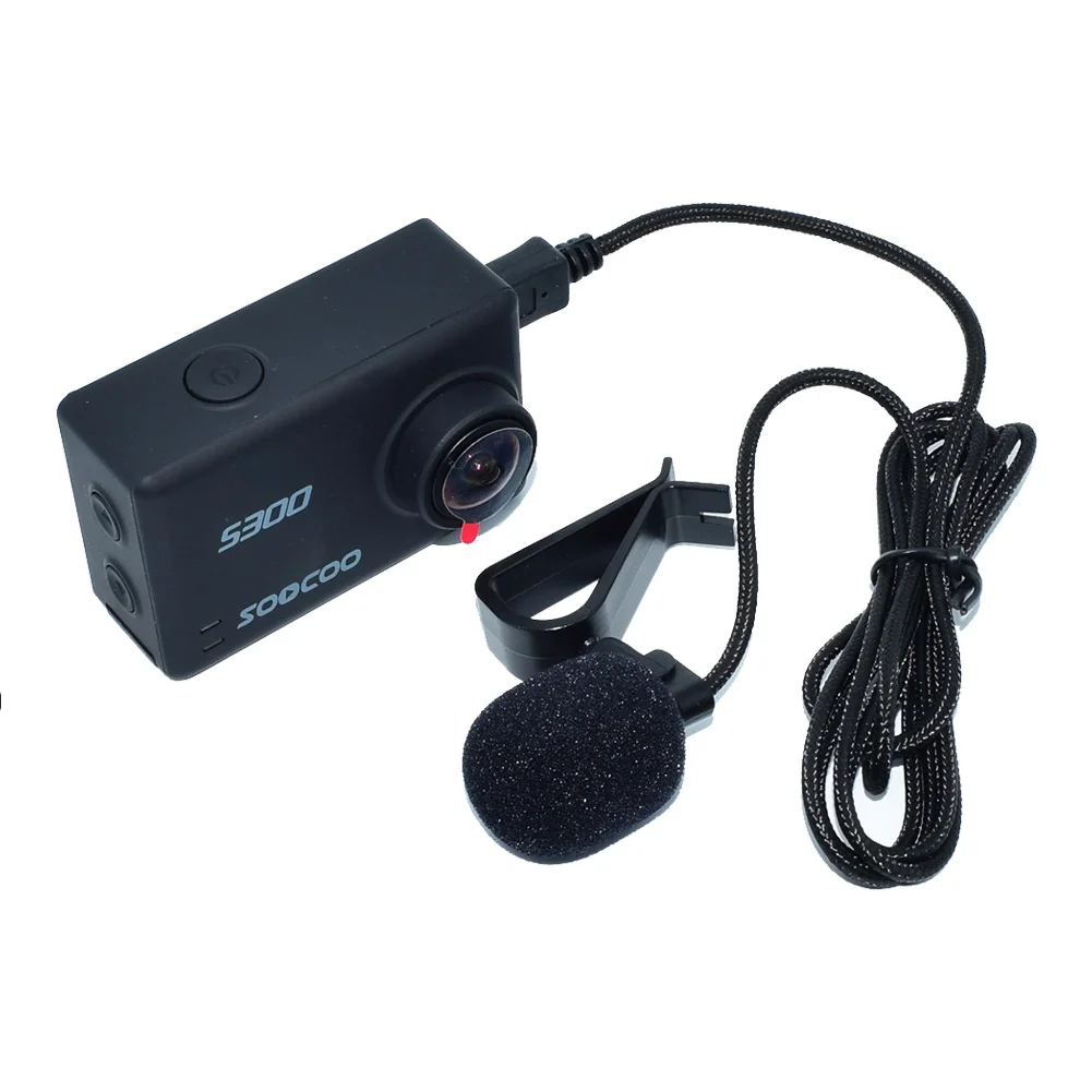 Высокое качество внешний микрофон для SOOCOO на S300 действие Камера голос Приём