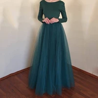 new arrival puffy maxi skirt tulle skirt long elastic womens high waisted skirts petticoat bridesmaid to wedding party