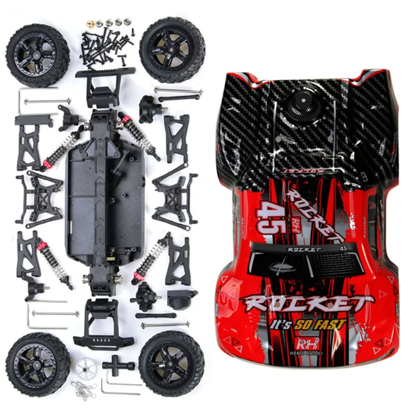 Новое поступление Ремо 1/16 DIY RC пустынный багги грузовик комплект RC автомобиль RC игрушки без Электрический Запчасти открытый игрушки для детей, подарки