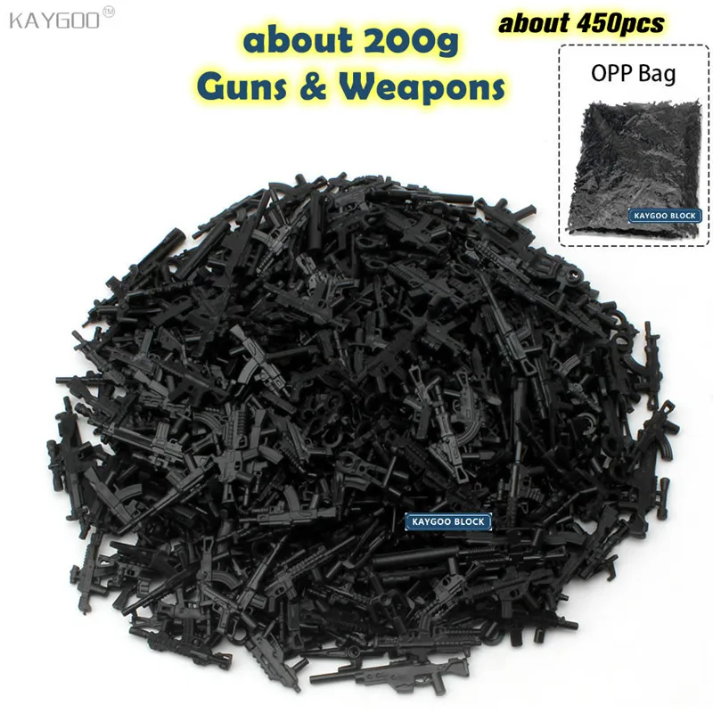 Военный серия сделай сам полицейский пистолет SWAT лучший подарок для детей|brick