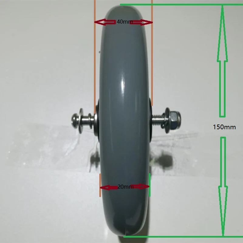 1xpair 6 &quotколесики передние колеса для ручной инвалидной коляски цвет серый|wheels for