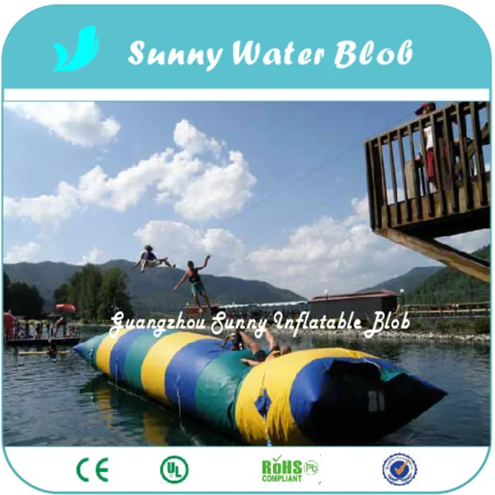 Бесплатная доставка 0 9 надувной водяной батут из ПВХ водный батут|water blob|blob jumpwater