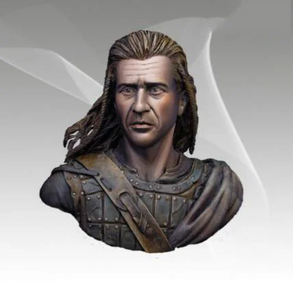 Новинка несобранный полимерный набор 1/32 года с изображением старинного героя