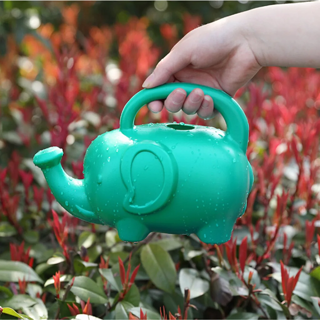 Сад слон полив может галлон патио лужайка садовый инструмент растение открытый