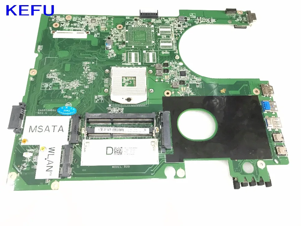 Быстрая доставка материнская плата для ноутбука 0F9C71 DA0R09MB6H1 REV : H1 Dell Inspiron 5720