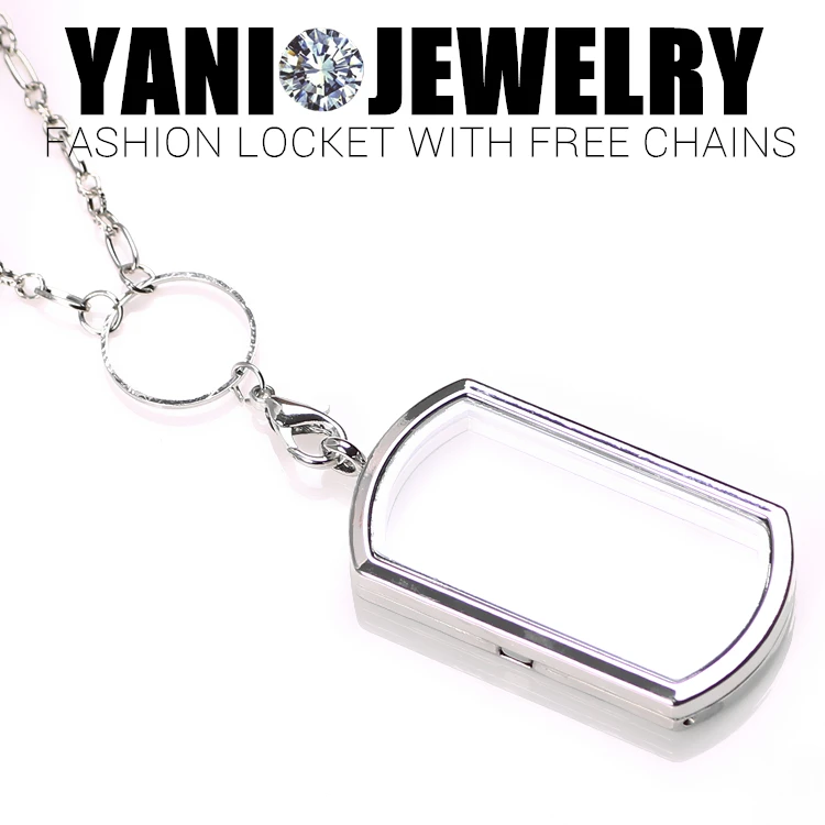 10 шт./лот Бесплатная цепь сплав плавающий медальон собака бирка форма память