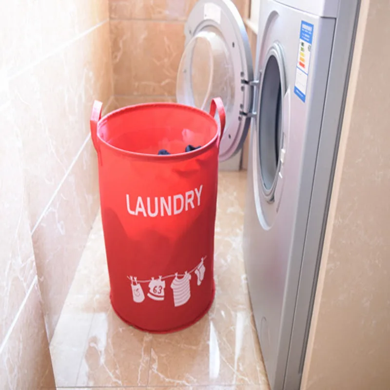 Ручная стирка прачечного контейнеры для хранения детские игрушки Организатор