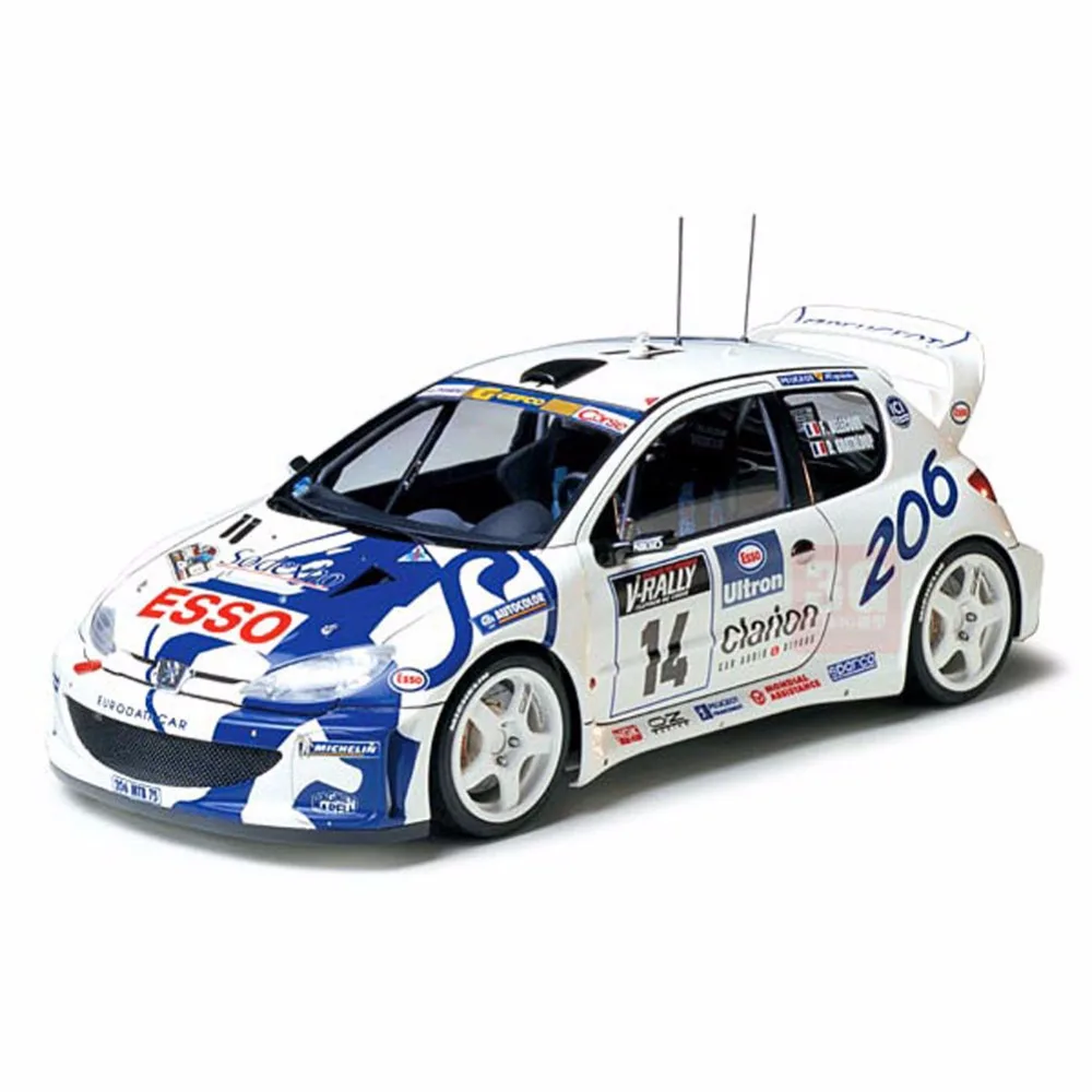 Автомобильные модели OHS tiiya 24221 1/24 206 WRC строительные комплекты|model building kits|building