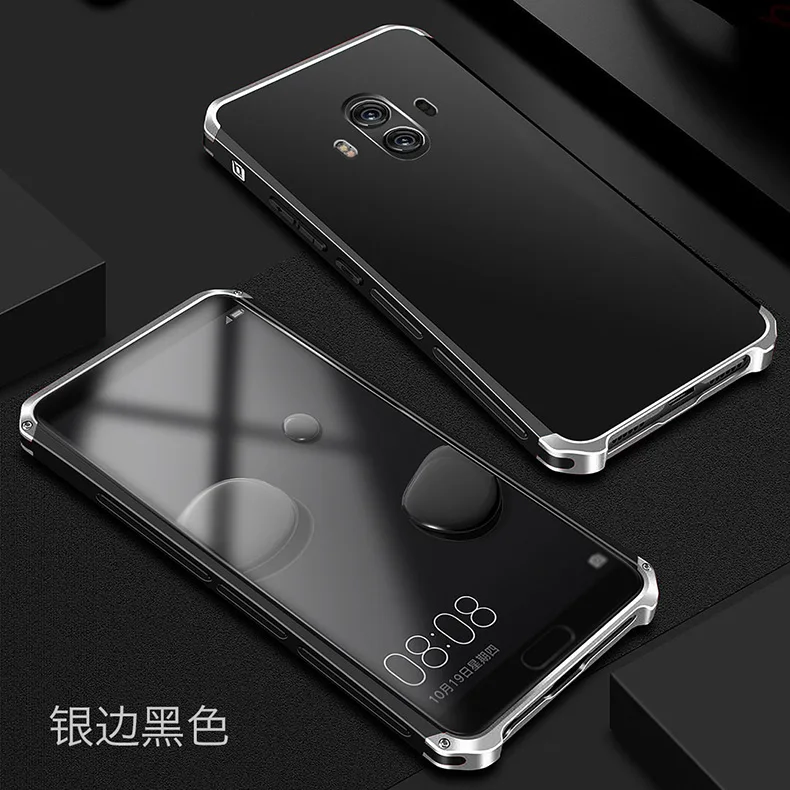 Роскошный противоударный бронированный металлический чехол для Huawei mate 10 чехол жесткий Coque алюминиевый элемент и ПК чехол для mate 9 задняя крышка