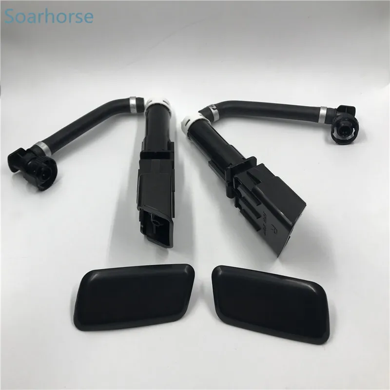 2 pcs nozzle assy Soarhorse для nissan Teana J31 передний бампер Омыватель фар Форсунка и крышка - Цвет: 2 pcs nozzle assy