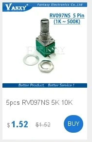 1 шт. WXD3-13-2W 100 200 220 470 680 1K 2,2 K 3,3 K 4,7 K 5,6 K 6,8 K 10K 22K 33K 47K 100K Ohm WXD3-13 2 Вт проволочный потенциометр