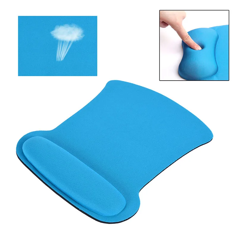 Thicken Mouse Pad Soft Sponge Wrist Rest For Optical Trackball Mat Mice Computer Durable Comfy | Компьютеры и офис