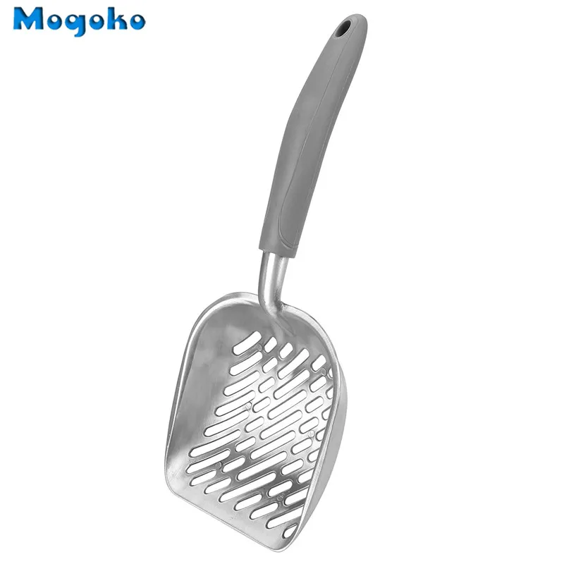 Mogoko 1 шт., новинка, металлическая Полезная Лопата для кошачьего туалета, Песочная Лопата для домашних животных, артефакт, товары для собак из нержавеющей стали, металлические совок для уборки, совок