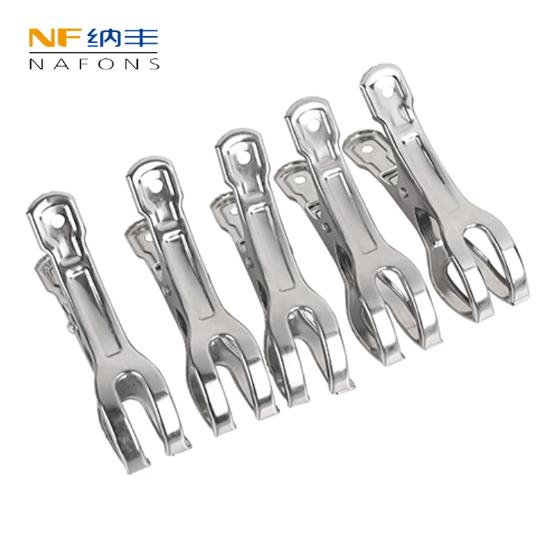 5 шт. многофункциональные зажимы из нержавеющей стали прищепки для одежды