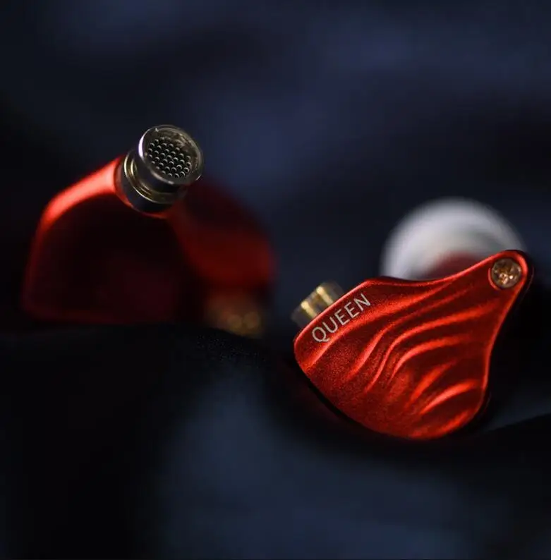 2018 ароматная цитра TFZ QUEEN 2 контактный интерфейс металлический Hi Fi монитор IEM 3 5 мм