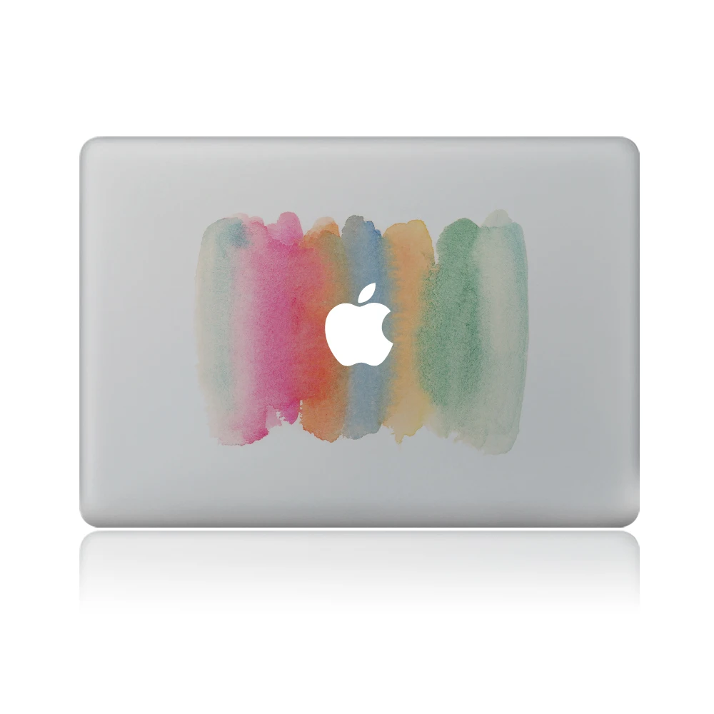 Цветная Виниловая наклейка для ноутбука macbook Pro Air 13 дюймов мультяшный чехол mac