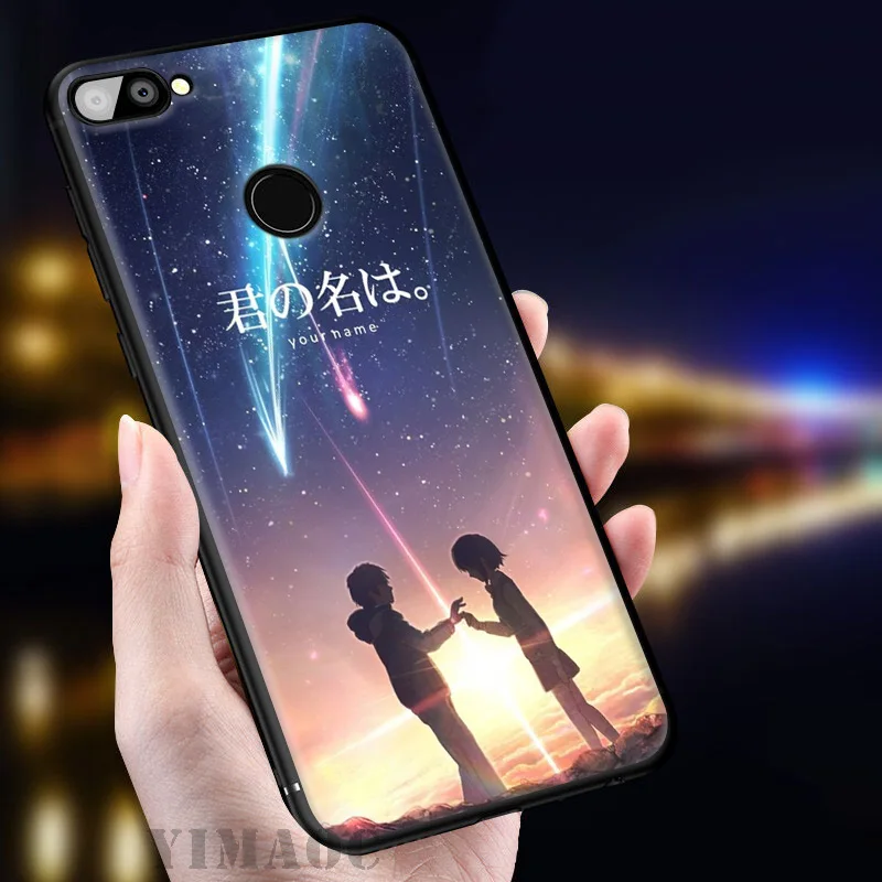 YIMAOC ваше имя Фильм Мягкий чехол для huawei Honor вид 20 10 8X8 8C 6A 7A 7X 7C Lite рro Y9 Y7 Y6 Prime 2018 2017 |