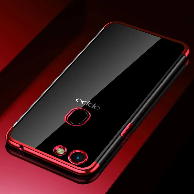 Роскошный мягкий ультра тонкий чистый ТПУ чехол для OPPO F5 F1 F11 F1S A3 A3S F7 F9 R15 PRO RX17 Neo Reno