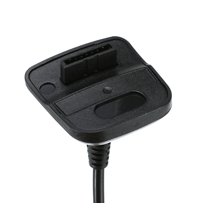 Для Xbox 360 игровой контроллер USB зарядный кабель беспроводной контроллер usb-геймпад джойстик кабель питания зарядное устройство Черный