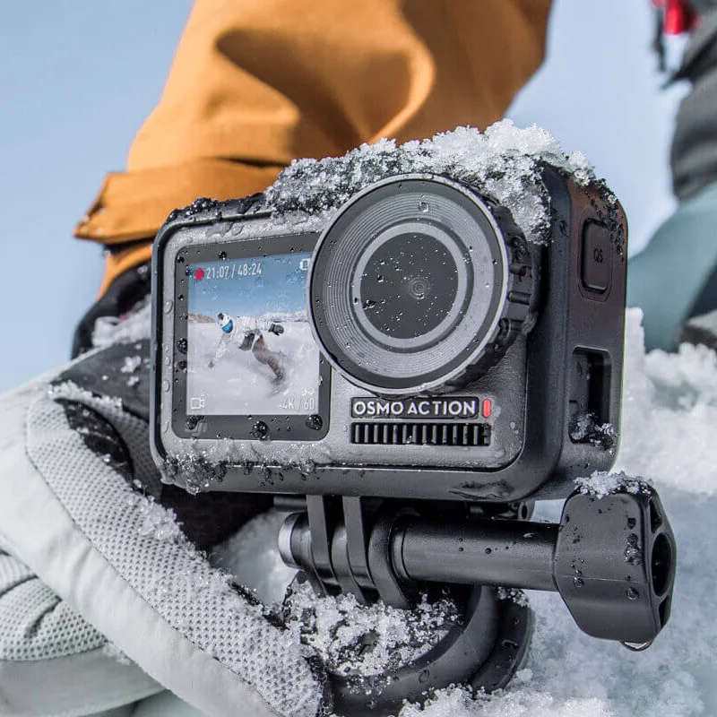 DJI Osmo экшн Ultra HD 4K Спортивная камера подводная камера 11 м водонепроницаемая для любителей экстремальных видов спорта