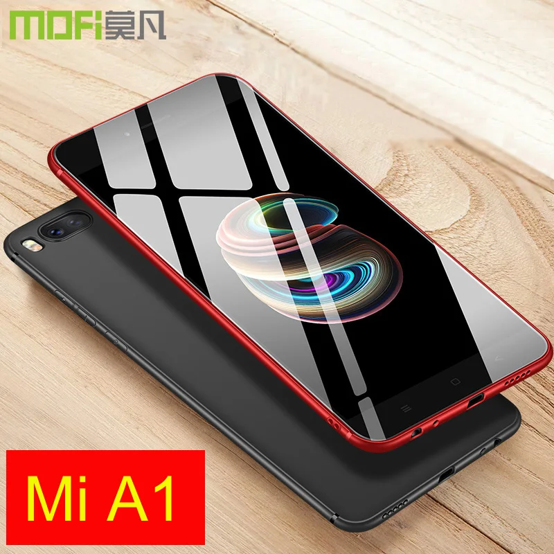 Чехол для xiaomi mi A1 Mofi полная защита 5x задняя крышка a1 conque pc оригинал fundas чехол|case
