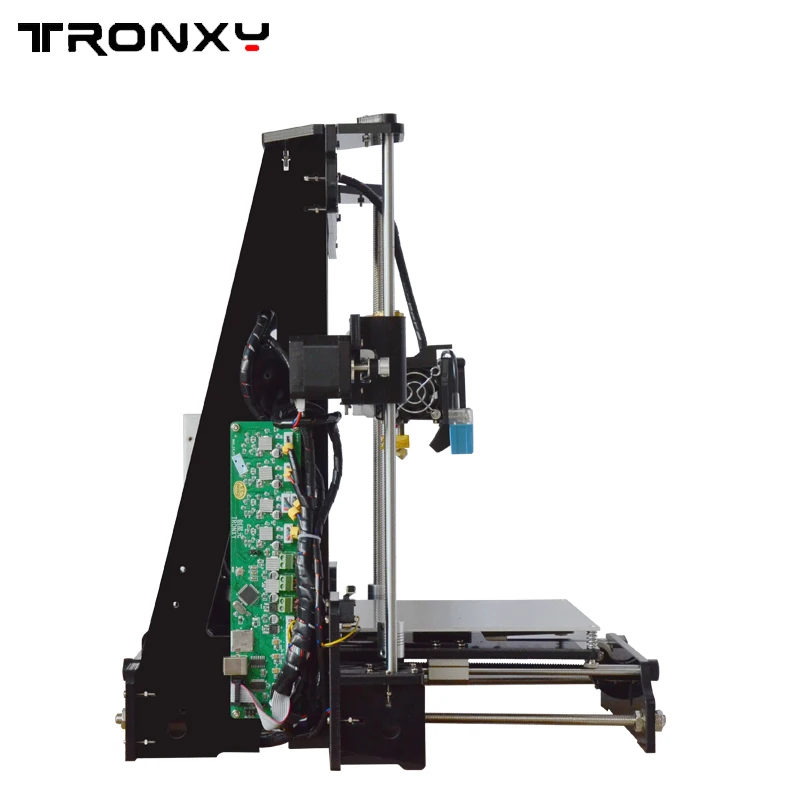Лучший Tronxy P802M авто уровень 3d принтер DIY полный набор прямой экструдер MK3 heatbed 3D печать 3DCSTAR P802-MHS