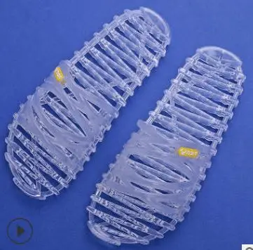 Item-1 Transparent Летние массажные тапочки для душа; обувь для здоровья ног; Нескользящие мягкие домашние тапочки для мужчин и женщин; массажер для ног - Цвет: Item-1 Transparent