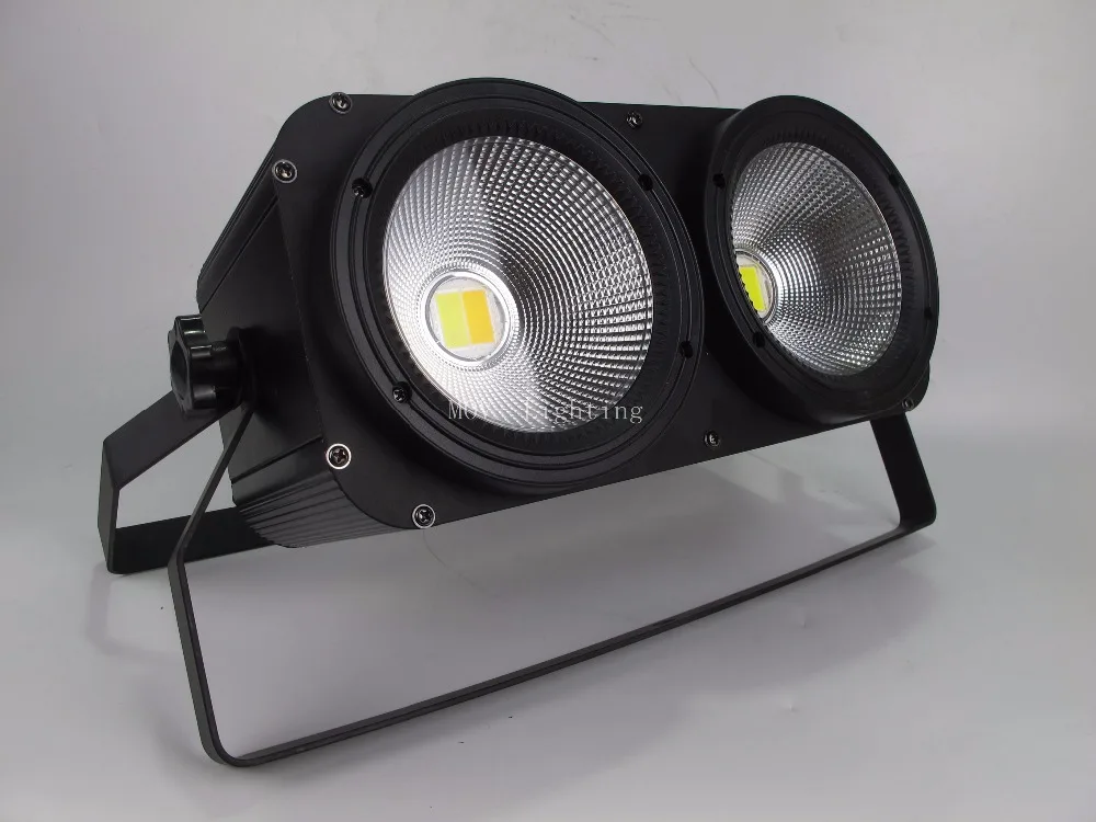 Led аудитория COB Blinder светильник 2 глаза 200 Вт для сцены ТВ студии церкви