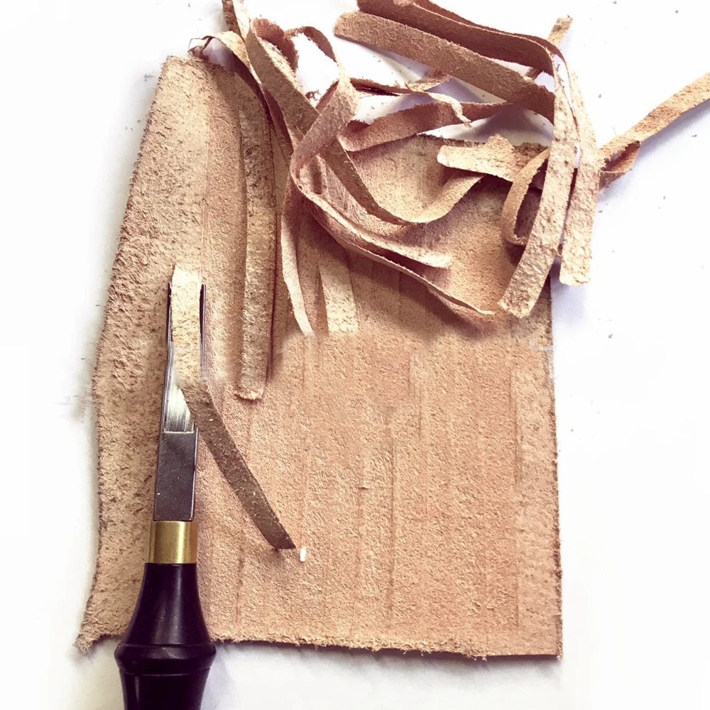 Сделай Сам кожа ремесло D2 Сталь инструмент для выдавливания 6 мм|Резка| |