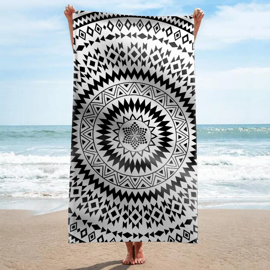GNORRIS свободное от песка микрофибра бассейн Мандала пляжное полотенце