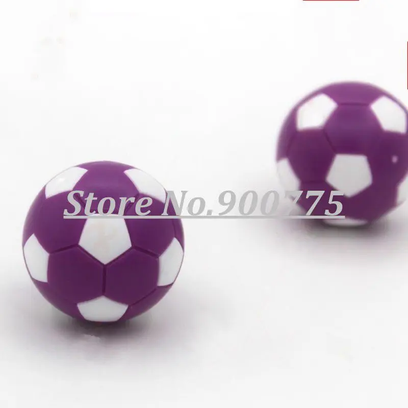 

Table Foosball balls 8 pcs 24g/pcs Soccer Table Game Fussball Indoor Game purple+White