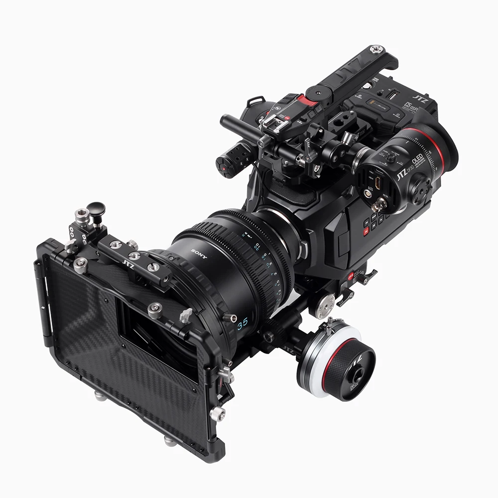 Клетка для камеры JTZ DP30 опорная пластина Blackmagic URSA MINI 4K 4 6 K EF PL Cinema|camera cage|camera cage rigcage