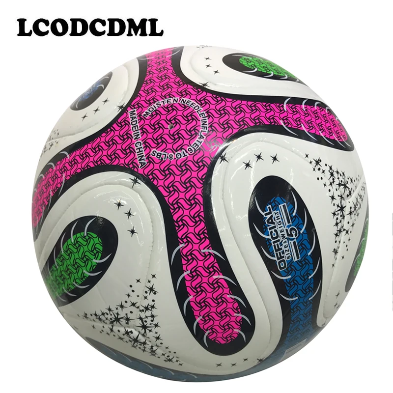 

2017 new high quality league soccer ball PU foot ball size5 professional training for adult child kid sports playing