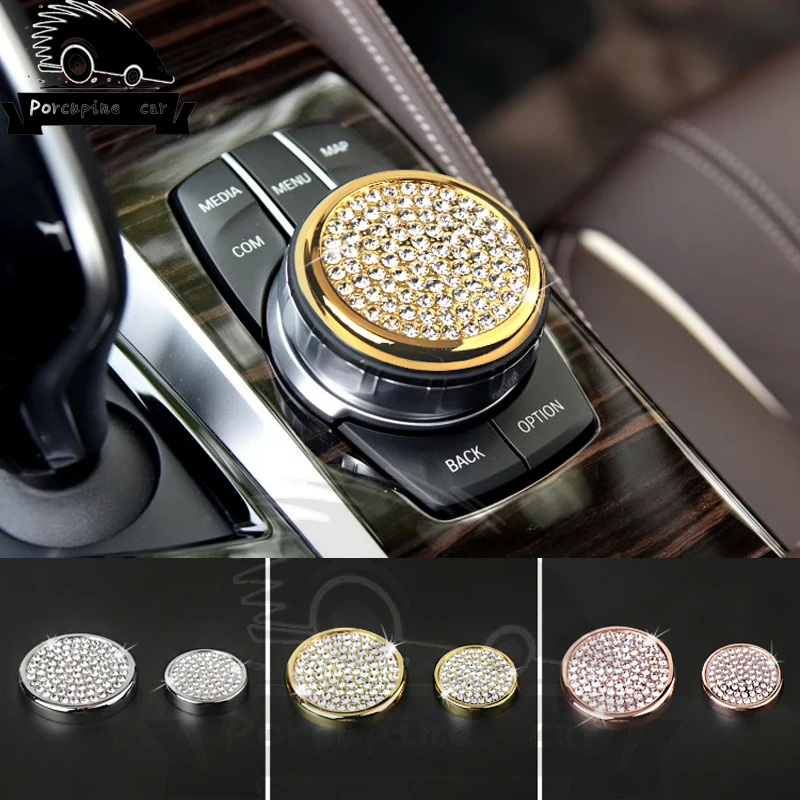 Новый стиль мультимедиа управления декоративным кольцом для автомобиля BMW 3