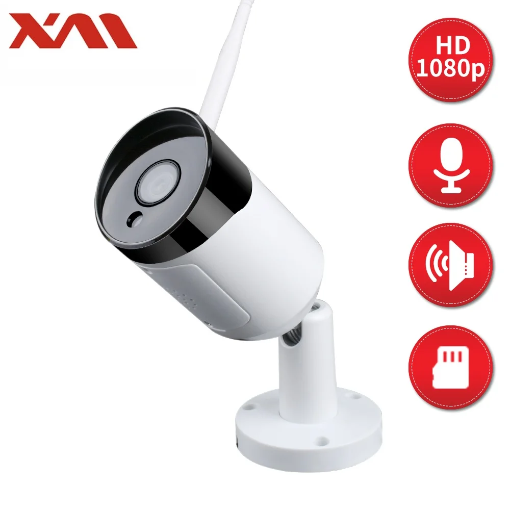 Беспроводная наружная камера видеонаблюдения H.265 + IP-камера Wi-Fi 1080P | Безопасность
