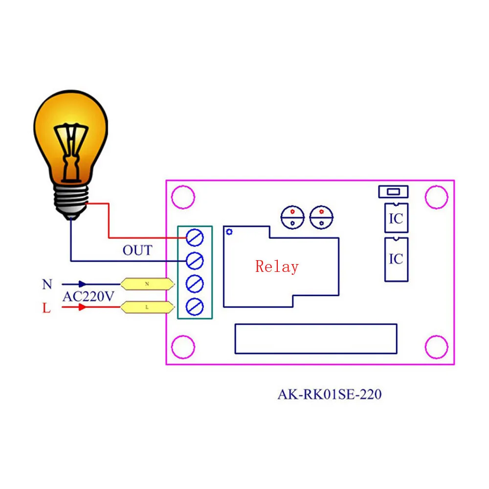 Беспроводная радиочастотная система дистанционного управления освещением с 2