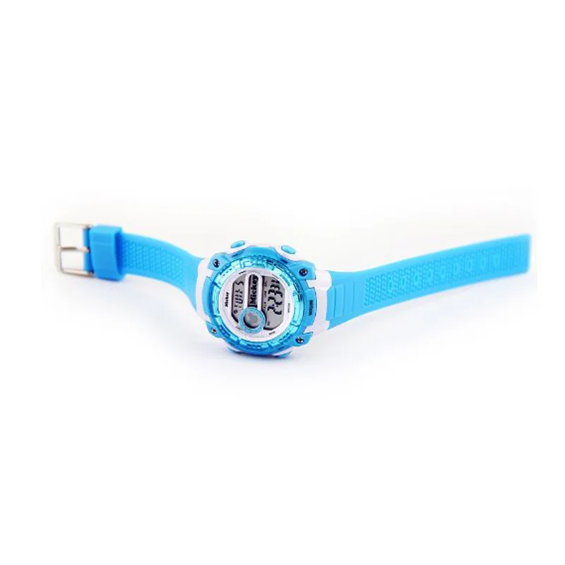 Часы наручные Disney детские цифровые водонепроницаемые с резиновым ремешком 50