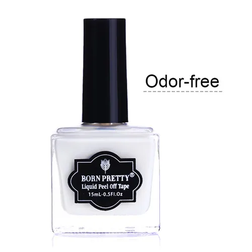 15ml Odor-free BORN PRETTY Nail Liquid Fruity Odor-free Peel Off Tape Cuticle Guard Nail Art Care Tool - Цвет: 15ml Odor-free