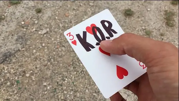 Бесплатная доставка K.O.R King Of The Rise By Olivier Pont Magic Trick Close Up Card Illusion Street Fun|Волшебные
