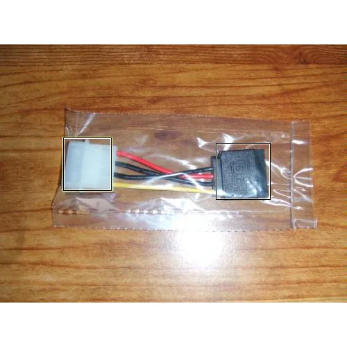 Горячая Новинка 6 дюймов 4pin мужской Molex ~ SATA 24pin Женский адаптер питания кабель