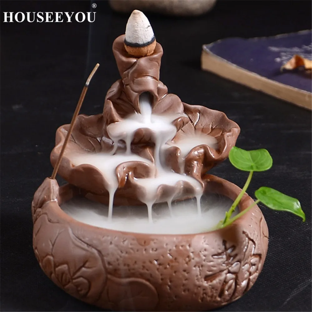 Держатель для благовоний houseyou маленькая керамическая палочка сандалового