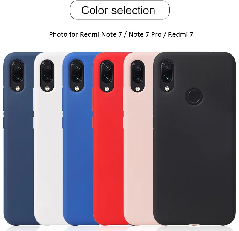 Жидкий силиконовый чехол для Xiao mi 8 mi 8 Pro mi A2 Lite Red mi Note 7 6 5 Pro мягкий гелевый резиновый чехол высокого качества