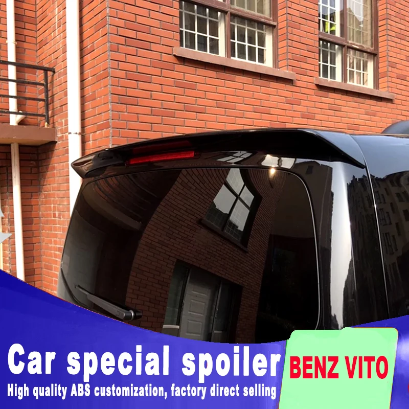 Для Mercedes Benz Новинка Вито V260 V260L metri спойлер для V-CLASS по грунт или путем самостоятельного выбора между цветами спойлер заднего крыла